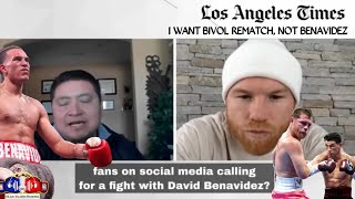 AMAZING NEWS CANELO ÁLVAREZ ANNOUNCES HE WANTS DMITRY BIVOL REMATCH amp NEVER FIGHTING BENAVIDEZ [upl. by Kwok]