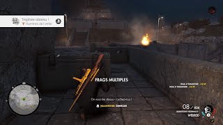 sniper elite 4  flammes de lenfer  trophée [upl. by Nodnab]