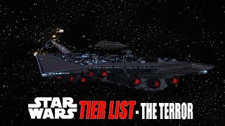 Admiral Sarn Super Star Destroyer Terror position in the Galactic Empire  Tier List [upl. by Truda]