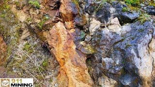 New Silver amp Copper Mineral Showing Discovery [upl. by Arej210]