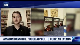 Amazon Advert for book on October7 doesn’t comply with “creative policy” [upl. by Kam]