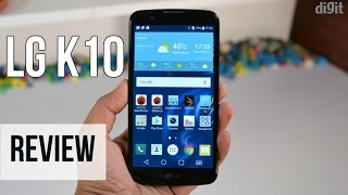 LG K10 Review  Digitin [upl. by Merrilee]