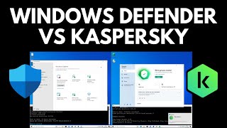 Kaspersky vs Windows Defender [upl. by Nywled]