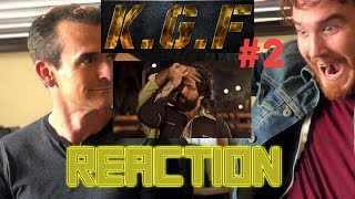 KGF  Yash  Srinidhi Shetty  Kannada  Hindi  Trailer 2 Reaction [upl. by Owena53]