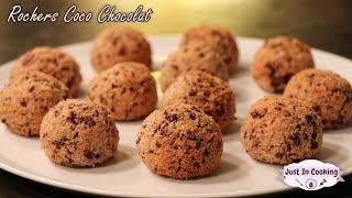 Recette de Rochers Noix de Coco Chocolat [upl. by Ahsitneuq436]