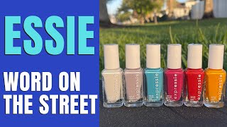 Essie quotWord on the Streetquot Expressie Collection  Swatchh amp Review  2023 [upl. by Enaffit]