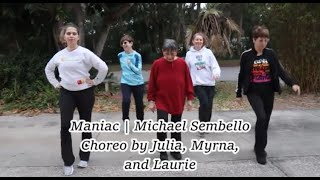 Maniac  Michael Sembello  Dance Workout  Senior Fitness  Zumba Gold [upl. by Hunfredo]