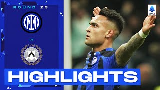 InterUdinese 31  Martinez roundsoff Inter win at San Siro Goals amp Highlights  Serie A 202223 [upl. by Joya]