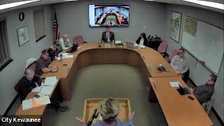 City of Kewaunee Common Council November 11th meeting [upl. by Aras]