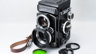 ROLLEIFLEX ローライフレックス 28F Planar プラナー 80mmF28 [upl. by Ahsietal989]