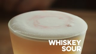 Whiskey Sour  How to Drink [upl. by Eenaj]