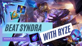 HOW TO WIN AGAINST SYNDRA WITH PERFECT KDA [upl. by Raff244]