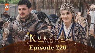 Kurulus Osman Urdu  Season 5 Episode 220 [upl. by Dorolisa]