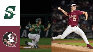 Stetson vs 10 Florida State  NCAA BASEBALL HIGHLIGHTS 51424 stetsonuniversity seminoles [upl. by Haerr]