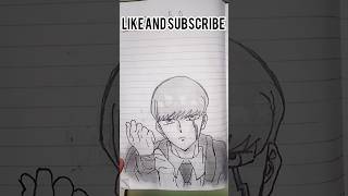 I make Mash burnedead in my death note drawing anime drawing mashlemagicandmuscles short [upl. by Nede]