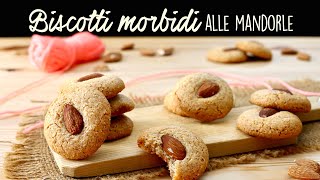 Come fare i BISCOTTI MORBIDI ALLE MANDORLE Ricetta Facile  BuonIdea shorts [upl. by Ybur]