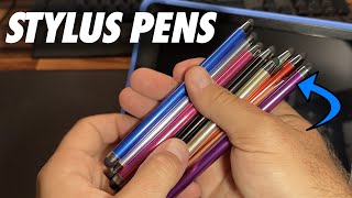 10 Pack Stylus Pens Review iPad Phone amp Tablet Compatible [upl. by Sprague]