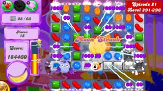 CANDY CRUSH SAGA  DREAMWORLD E21 LEVEL 291295 FULL GAMEPLAY [upl. by Odnalro]