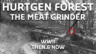 INSIDE THE BLOODY HURTGEN FOREST  WWII THEN amp NOW [upl. by Pitzer]