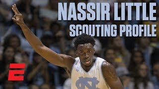 Nassir Little preseason 2019 NBA draft scouting video  DraftExpress [upl. by Rubenstein418]