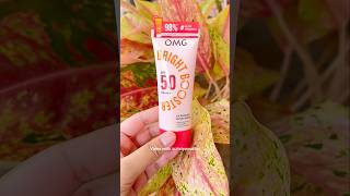 Upgrade Ingredients OMG Sunscreen Bright Booster SPF 50 sunscreen omg sunscreenmurah skincare [upl. by Truda]