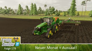 LS22 Wild West 179 Neuer Monat  Aussaat  LS22 16x Karte Lets Play Deutsch [upl. by Sukramed]