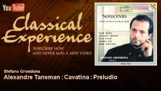 Alexandre Tansman  Alexandre Tansman  Cavatina  Preludio  ClassicalExperience [upl. by Doowron80]