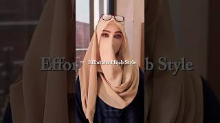 Effortless Classy hijab tutorial  hijab Style W Niqab DrSidra9oor youtubeshorts hijab shorts [upl. by Giffer79]