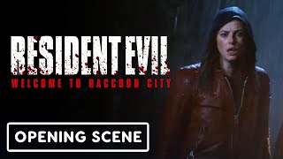 Resident Evil Welcome to Raccoon City  Official Opening Scene 2021 Kaya Scodelario Robbie Amell [upl. by Anertak]