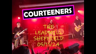 Courteeners Live at The Leadmill  5th November 2024 courteeners pinkcactuscafe Courteeners [upl. by Kristien761]