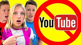 Ninja KIDZ TV QUIT YOUTUBE FOREVER [upl. by Betthel]