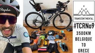 Setup complet pour les 3500km de la Transcontinental Race  ultracycling bikepacking [upl. by Base]