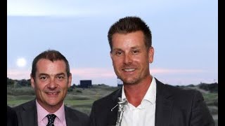 Henrik Stenson At His Interviewing Best  2024 AGW Annual Dinner Royal Troon [upl. by Perkin]