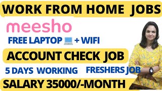 Meesho HiringLive testWork From Home Jobs12th PassNo InterviewOnline jobs2024 [upl. by Tait10]