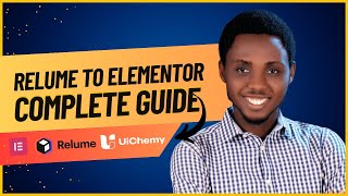 Import Relume to Figma amp Convert to Elementor Using UiChemy [upl. by Sorvats]