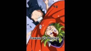 Gawain vs Percival anime sevendeadlysins fourknightsoftheapocalypse animeedit [upl. by Rozina7]