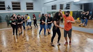 Maxixe Gaucho na escola Mega Dance em Novo Hamburgo [upl. by Inol315]