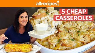 5 Cheap and Easy Casseroles Dishes  AllRecipes [upl. by Ogawa]