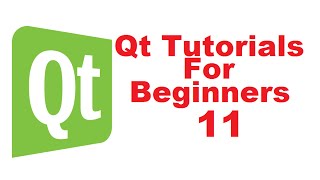 Qt Tutorials For Beginners 11  Displaying image using label in Qt [upl. by Aihsekan]