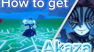 Roblox❄️Akaza🧊 Showcase  How to get Stand Awakeningmodded [upl. by Burdelle174]