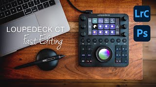 LOUPEDECK CT  Editing in Lightroom amp Photoshop REALLY FAST [upl. by Zurkow516]