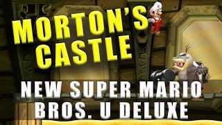 New Super Mario Bros U Deluxe Mortons Compactor Castle [upl. by Amarillas693]