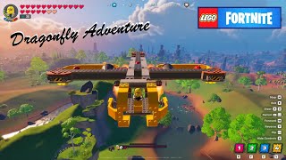 Introducing The Dragonfly Adventure Craft Flying Aircraft Lego Fortnite [upl. by Yaron]