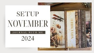 Journal with me  De setup van november 2024 [upl. by Tak]