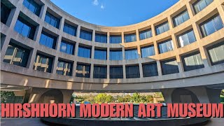 The Hirshhorn Museum Washington DC  Immersive Modern Art Museum [upl. by Autum]