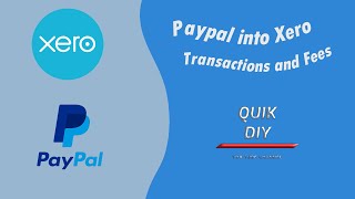 how to import paypal transactions into xero [upl. by Arreik509]