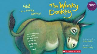 The Wonky Donkey  An Animated Storybook for Kids [upl. by Odlo]