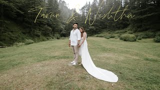 BEST PRE WEDDING SHOOT IN MUSSOORIE 2023  TARUN amp NISHTHA SATNAM PRODUCTIONS  INDIA [upl. by Yentroc]