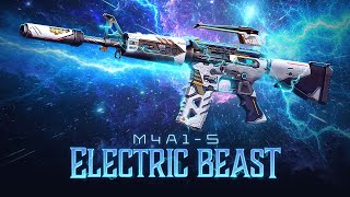 VIP M4A1SElectric Beast [upl. by Ahsirt]