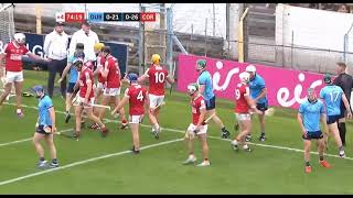 SHEMOZZLE AT THE END OF CORK V DUBLIN  2024 ALL IRELAND HURLING QUARTERFINAL [upl. by Romulus754]